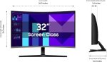 Samsung 32-inch S3 (S39GD) FHD 100Hz Curved Monitor - Image 3