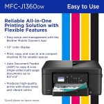 Work Smart 1360 Wireless Color Inkjet Printer with Automatic Duplex Printing - Image 3